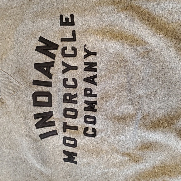 Mens Size Large Indian Motorcycle Sweatsshirt - Picture 2 of 5